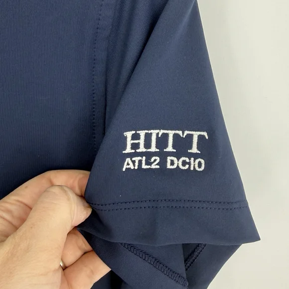 Peter Millar Women’s Navy Blue Performance Polo Shirt Size Small NWT Golf Upf50 - Picture 4 of 8